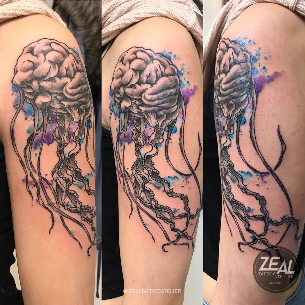 Jelly Fish Tattoo